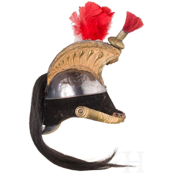 Helm M 1858 f&uuml;r K&uuml;rassiere