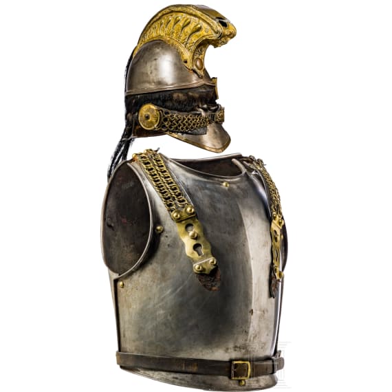 Helm M 1858 f&uuml;r Angeh&ouml;rige der K&uuml;rassiere und K&uuml;rass M 1825