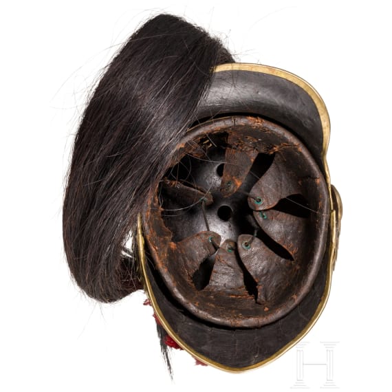 Helm M 1874 f&uuml;r Mannschaften der K&uuml;rassiere