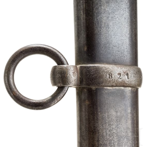 Pallasch M 1854 f&uuml;r Mannschaften der Carabiniers