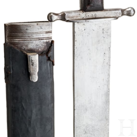 Zwei Pioniers&auml;bel M 1853