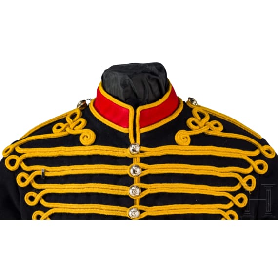 A busby and a dolman for members of the Royal Horse Artillery, 20th century