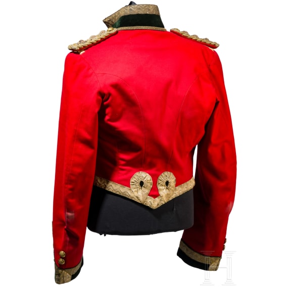 Uniform tunic and waistcoat for officers of the 5th (Princess Charlotte of Wales&rsquo;s) Dragoon Guards, circa1900