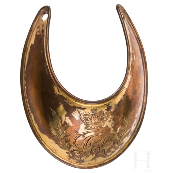 A gorget M 1796 for officers