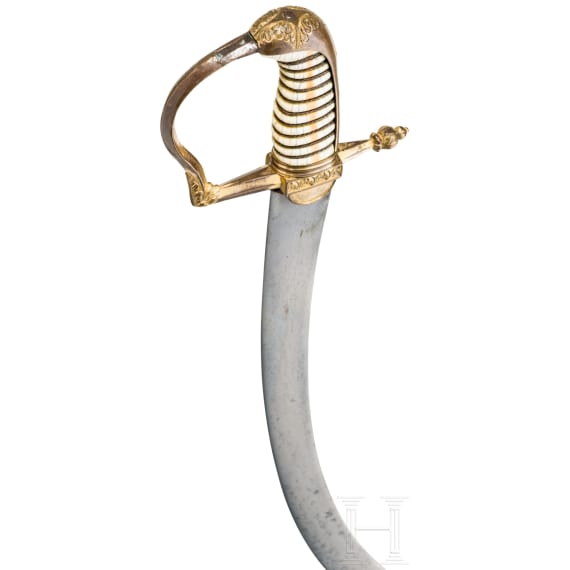 A sabre M 1796 for officers of the light cavalry, circa 1830
