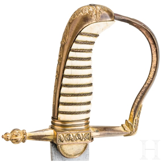 A sabre M 1796 for officers of the light cavalry, circa 1830