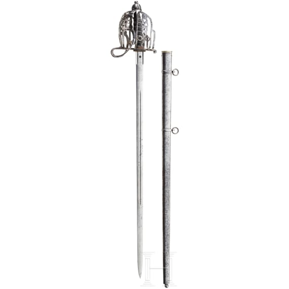 A broadsword belonging to Major Francis R. Tarleton of the Highland Infantry, circa 1900