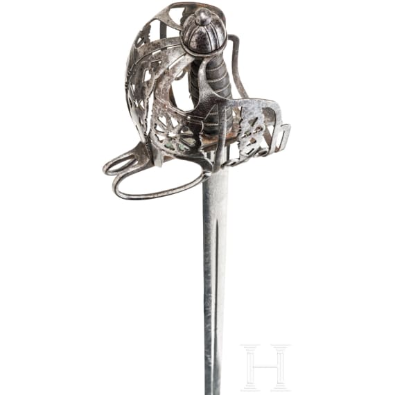 A broadsword belonging to Major Francis R. Tarleton of the Highland Infantry, circa 1900
