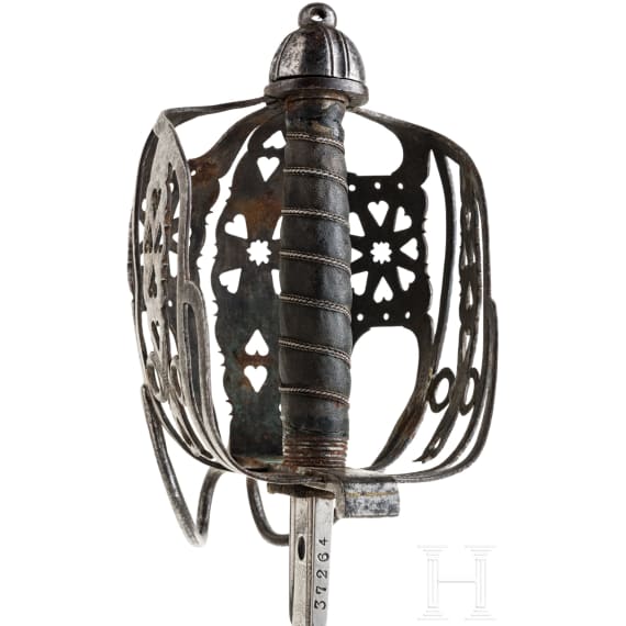 A broadsword belonging to Major Francis R. Tarleton of the Highland Infantry, circa 1900