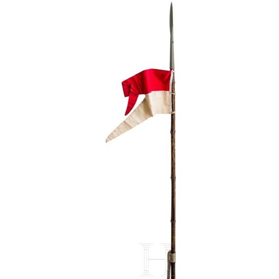 A cavalry lance, British India, circa 1930