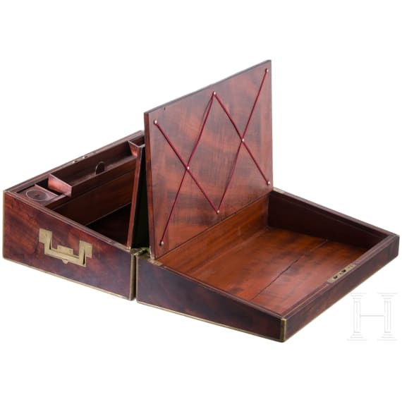 Admiral Sir William Hotham - his personal writing box