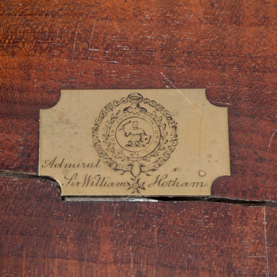 Admiral Sir William Hotham - his personal writing box