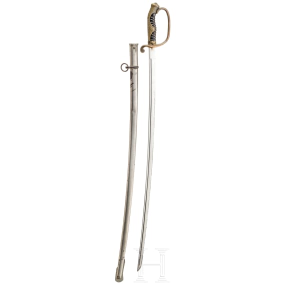 A Kyu Gunto sword for Officers, 1st half 20th century