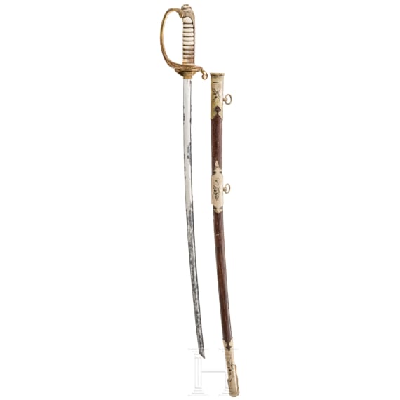 A Japanese navy officer&lsquo;s sabre, 1st half of 20th century