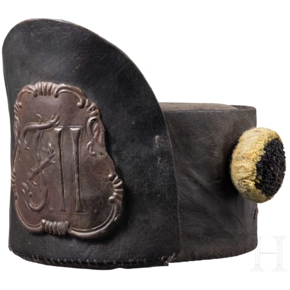A cap worn by fusilier regiments during the reign of Emperor Franz II, 1792&ndash;1806