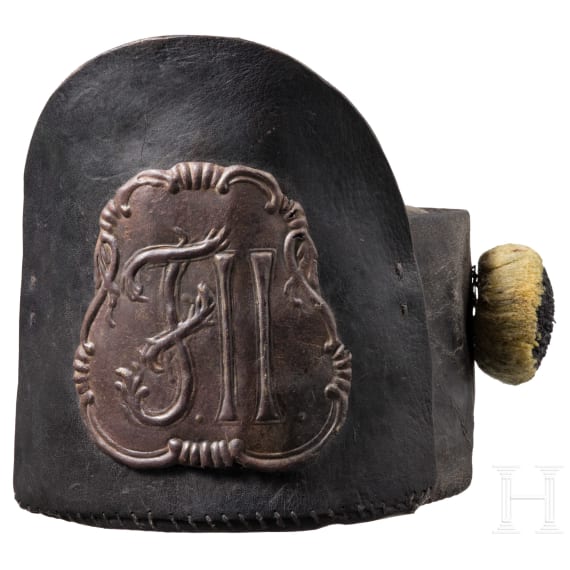 A cap worn by fusilier regiments during the reign of Emperor Franz II, 1792&ndash;1806
