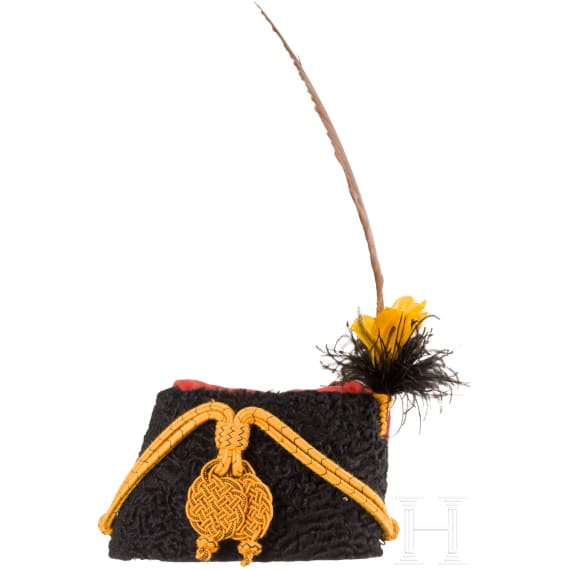A kutsma M 1863 for enlisted men of the Hussar regiments