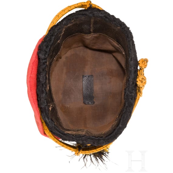 A kutsma M 1863 for enlisted men of the Hussar regiments