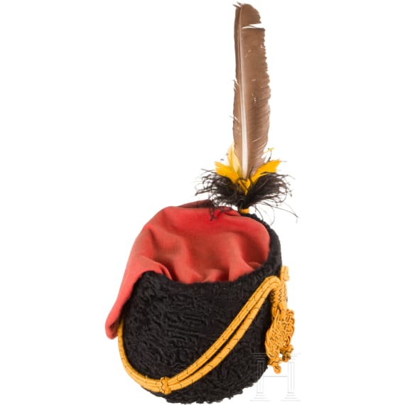 A kutsma M 1863 for enlisted men of the Hussar regiments