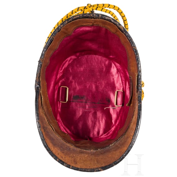 A sergeant&rsquo;s/ensign&rsquo;s shako in the Imperial and Royal Hussar Regiment No. 13