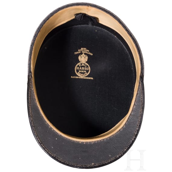 Two caps for officers of the Austro-Hungarian Army