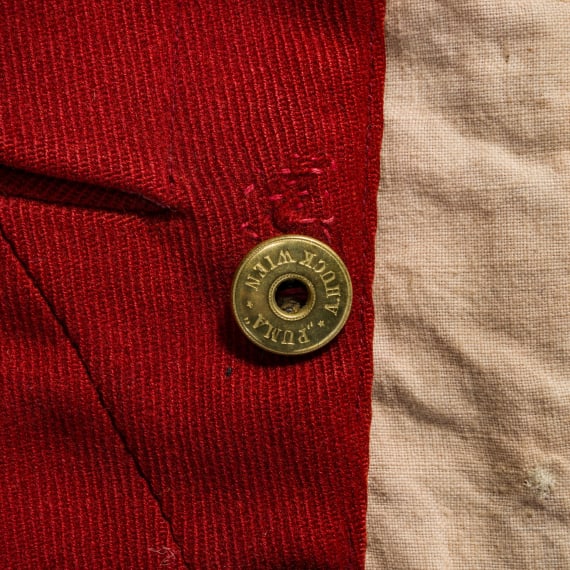 Two red trousers from the Imperial and Royal Cavalry