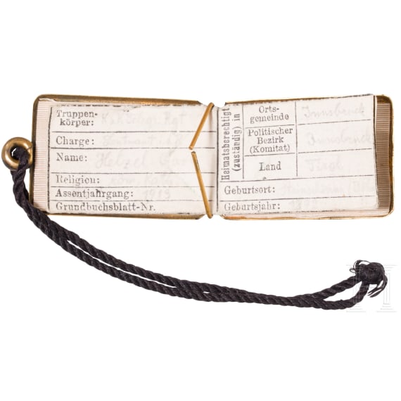 A cartouche box and bandolier for officers of the mounted troops