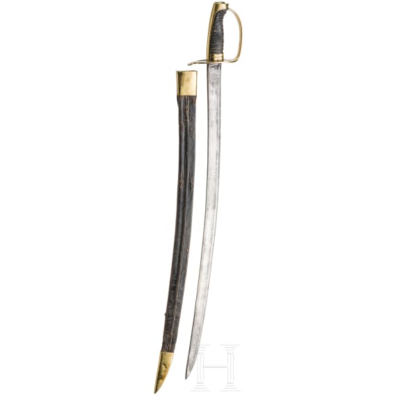 S&auml;bel &auml;hnlich Prima-Plana der ungarischen Infanterie, um 1798