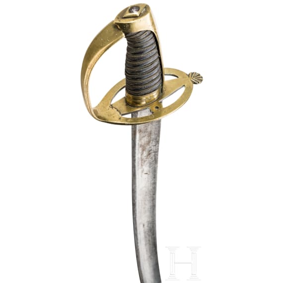 S&auml;bel &auml;hnlich Prima-Plana der ungarischen Infanterie, um 1798