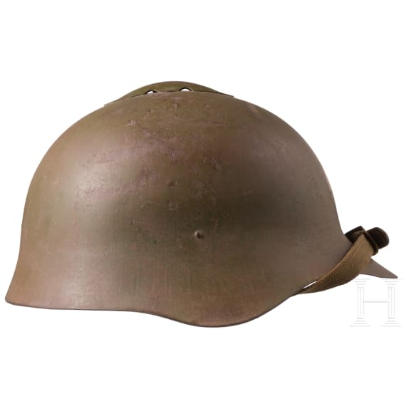 Sowjetischer Stahlhelm M36 wohl f&uuml;r die polnische Armee im Osten