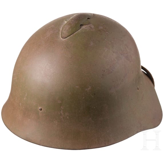 Sowjetischer Stahlhelm M36 wohl f&uuml;r die polnische Armee im Osten