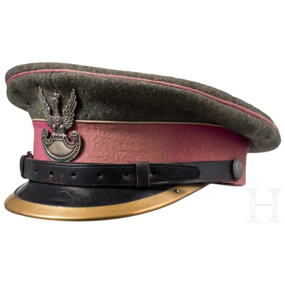 Schirmm&uuml;tze f&uuml;r Angeh&ouml;rige der polnischen Armee, 1. H&auml;lfte 20. Jhdt.