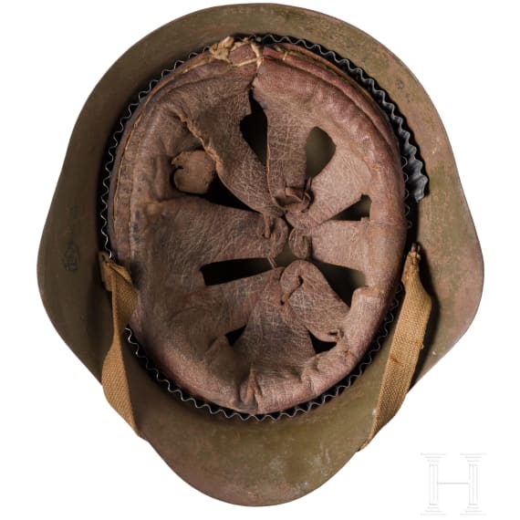 Sowjetischer Stahlhelm M36 wohl f&uuml;r die polnische Armee im Osten