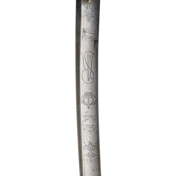 S&auml;bel f&uuml;r Offiziere anl&auml;sslich der Verfassung vom 3. Mai 1791