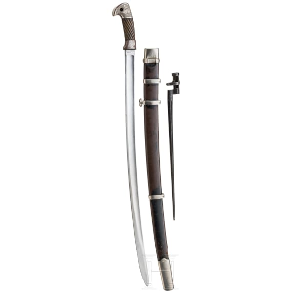 Kosaken-Schaschka M 1927 mit wei&szlig;en Beschl&auml;gen