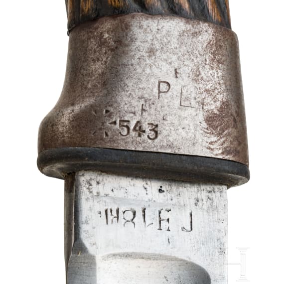 Kosaken-Schaschka M 1927 mit wei&szlig;en Beschl&auml;gen