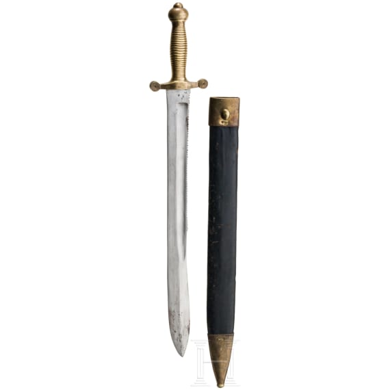 A Russian fascine knife for gunners and sappers M 1835, dated 1838, replica