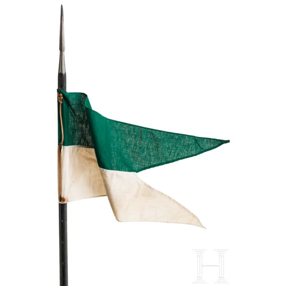 Kavallerielanze M 1823 mit Flagge