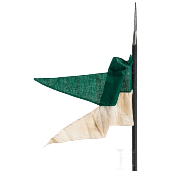 Kavallerielanze M 1823 mit Flagge