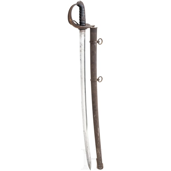 S&auml;bel f&uuml;r Mannschaften im 1. Badischen Leib-Dragoner-Regiment Nr. 20, um 1860 - 1890