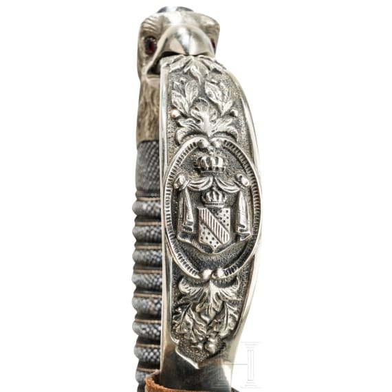 Adlerkopf-S&auml;bel M 1856 f&uuml;r Offiziere der Infanterie, ab 1905