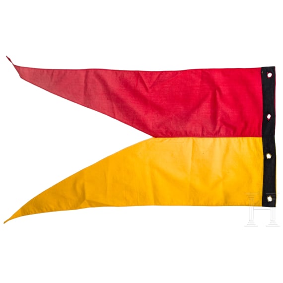 Lanzenflagge f&uuml;r Mannschaften der badischen oder der mecklenburgischen Kavallerie