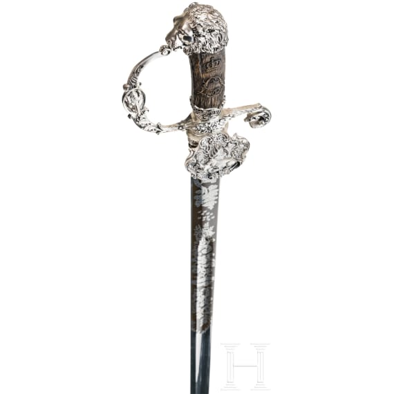 K&ouml;nig Ludwig II. von Bayern - Hirschf&auml;nger, Museumsreproduktion, 20. Jhdt.