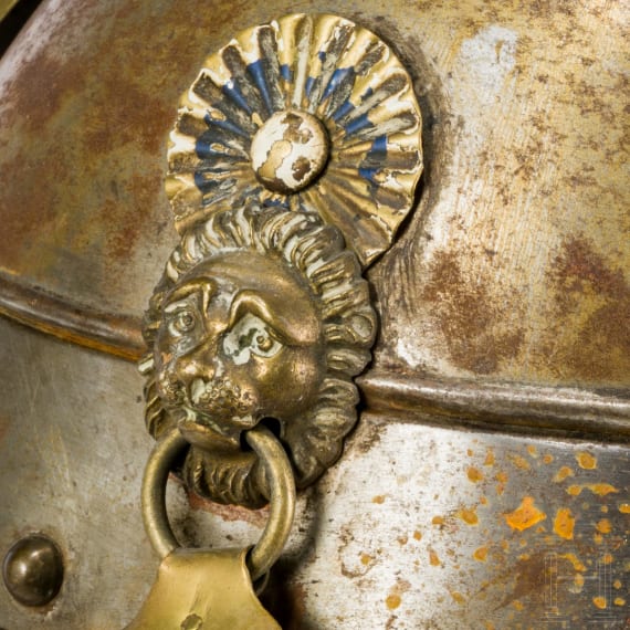 Helm M 1842/48 und K&uuml;rass f&uuml;r Mannschaften der K&uuml;rassiere