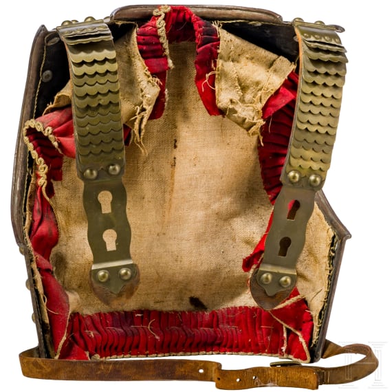 A helmet M 1842 and a cuirass for troopers of Bavarian cuirassiers