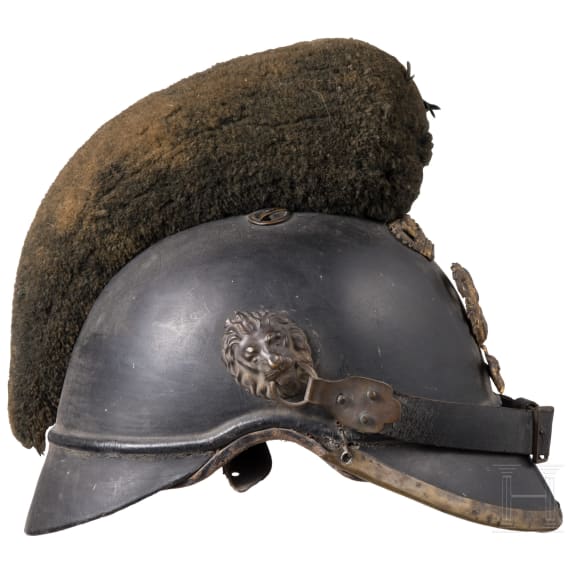 A helmet model 1868 for enlisted men of the infantry