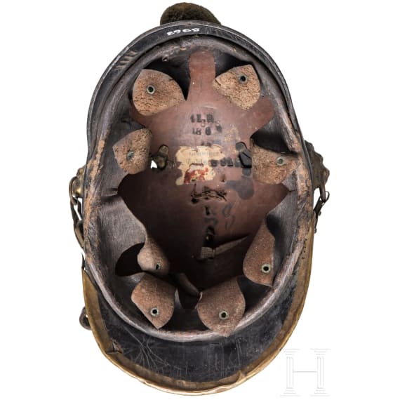 A helmet model 1868 for enlisted men of the infantry