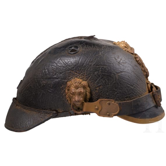 A helmet M 1868 for officers of the infantry