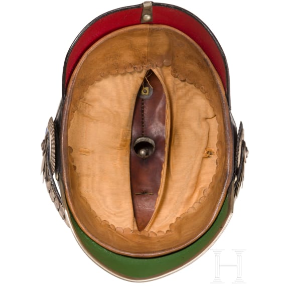 A helmet M 1886 for officers of the Bavarian Army, circa 1910