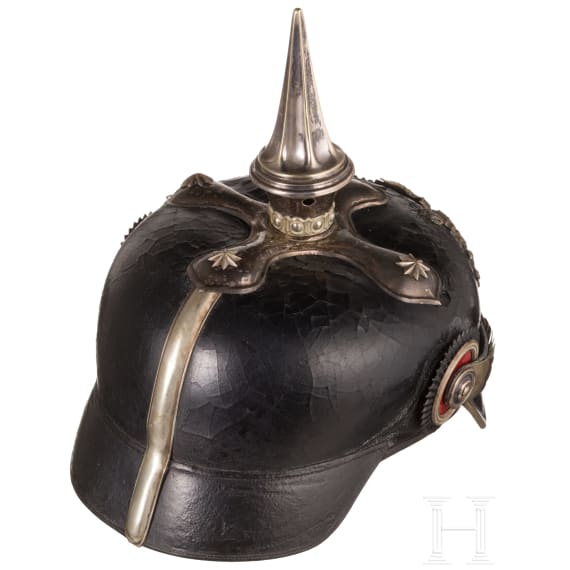 A helmet M 1886 for officers of the Bavarian Army, circa 1910